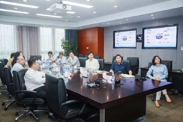 浦东新区人大常委会主任田春华一行赴赢彩吧859cc控股调研