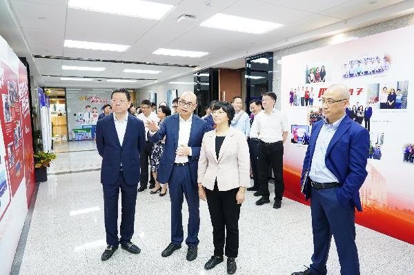 把为人民健康服务落在实干兴企上！赢彩吧859cc控股深入学习宗明副市长调研讲话精神